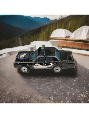 Matchbox 1978 Ford Mercury Enforcement Car - Black Space Halley's Comet